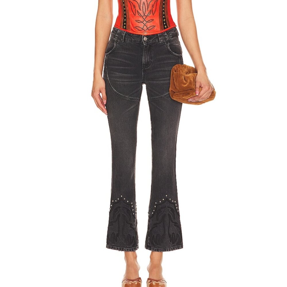 NWOT Understated Leather Western Stretch Jeans